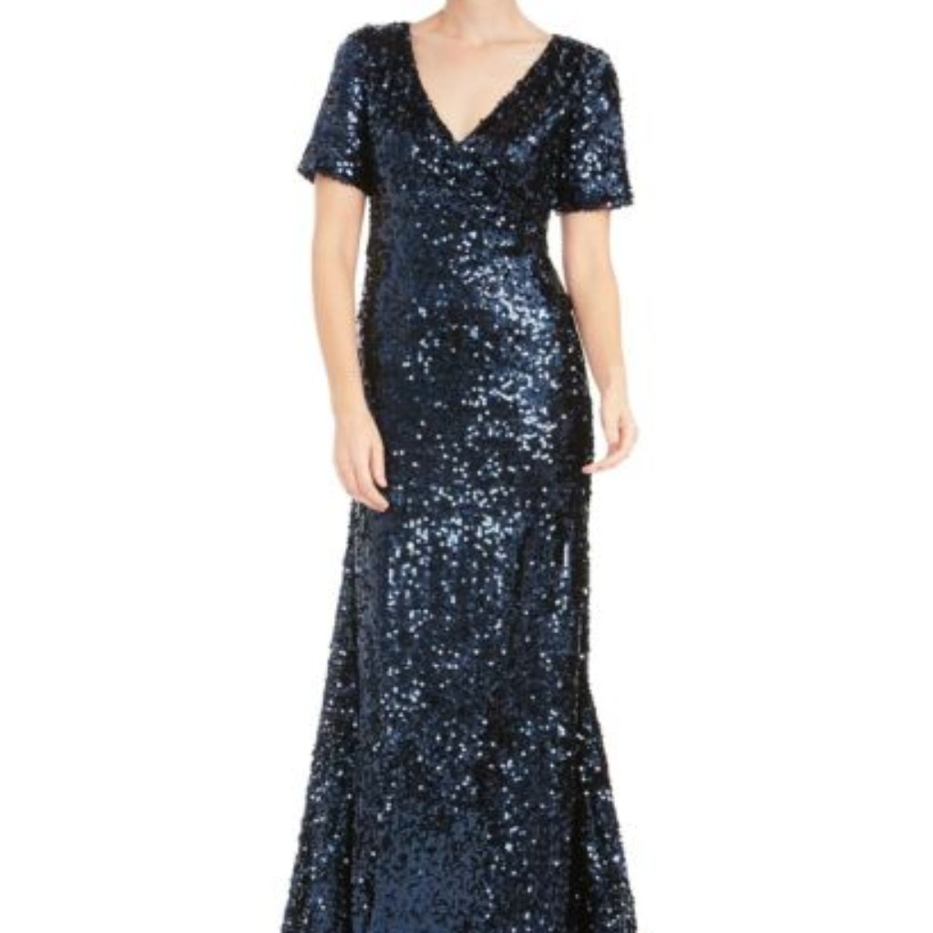 New Calvin Klein Formal Long Dress Women's Gown